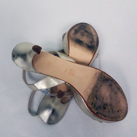 Caparros Women's Open Toe Sling Back Heels Pumps Shoes - Picture 6 of 8